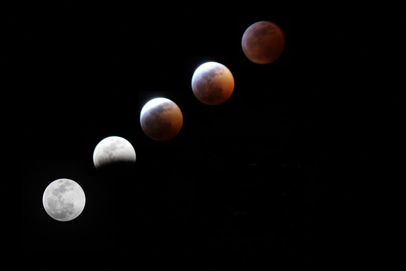 Lunar eclipse January 21, 2019